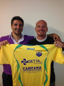 Mister Lieto con il team manager Lino Somma