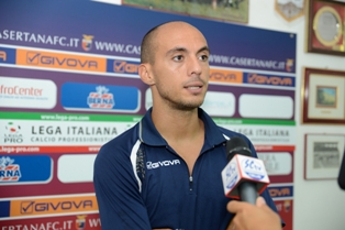 Correa ai nostri microfoni (Foto Giuseppe Melone)