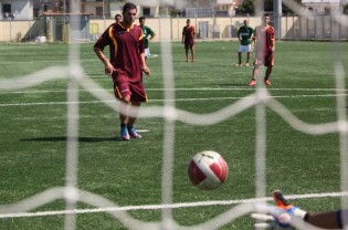 Il rigore calciato da Di Vicino