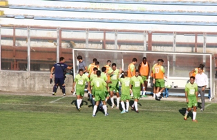 Il Marcianise festeggia a Pozzuoli