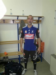 Vittorio Gargiulo con la maglia del Sidney