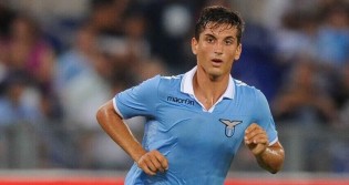 Antonio Rozzi con la maglia della Lazio