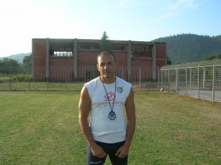 Antonio Vastano, capitano dello Zupo Teano (foto di Antimo Cusano)