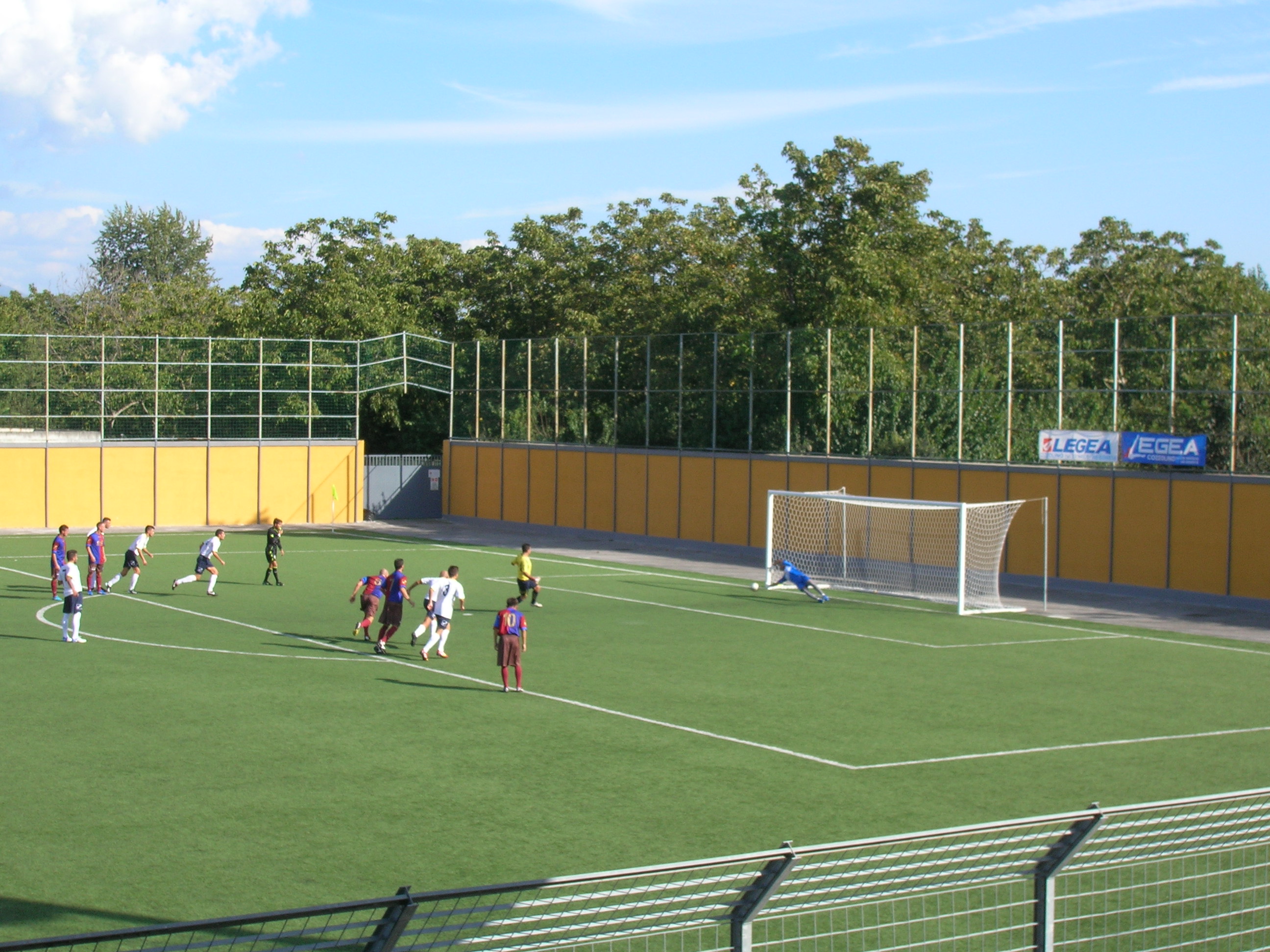 Sessana corsara sul campo del Summa Rionale Trieste