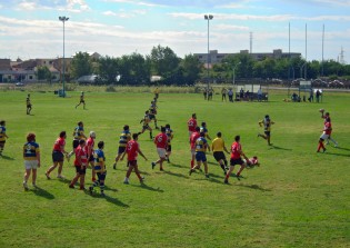 Un momento della gara contro le Tigri Bari