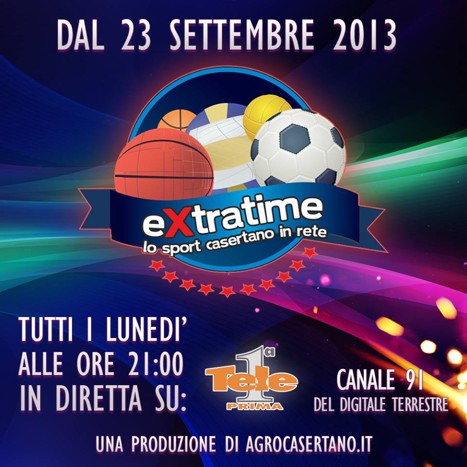 Questa sera alle 21 prima puntata di ‘Extra Time’