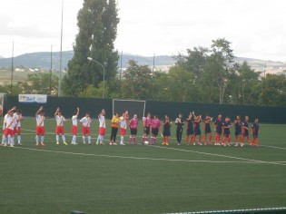 Hermes Casagiove in campo a Benevento (foto Domenico Vastante)