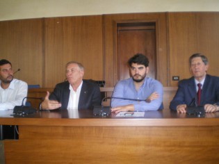 Una fase della presentazione