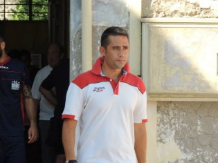 L'allenatore dell'Hermes Casagiove Vincenzo Casaccio
