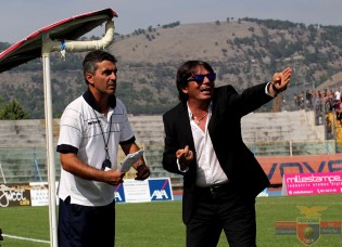 Capuano e Padovano ex allenatori della Casertana (Foto Giuseppe Melone)