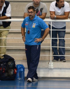 Guido Ventimiglia allenatore del Cus Caserta (Foto Giuseppe Melone)