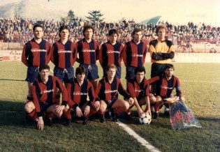 Una formazione della Casertana dell'87