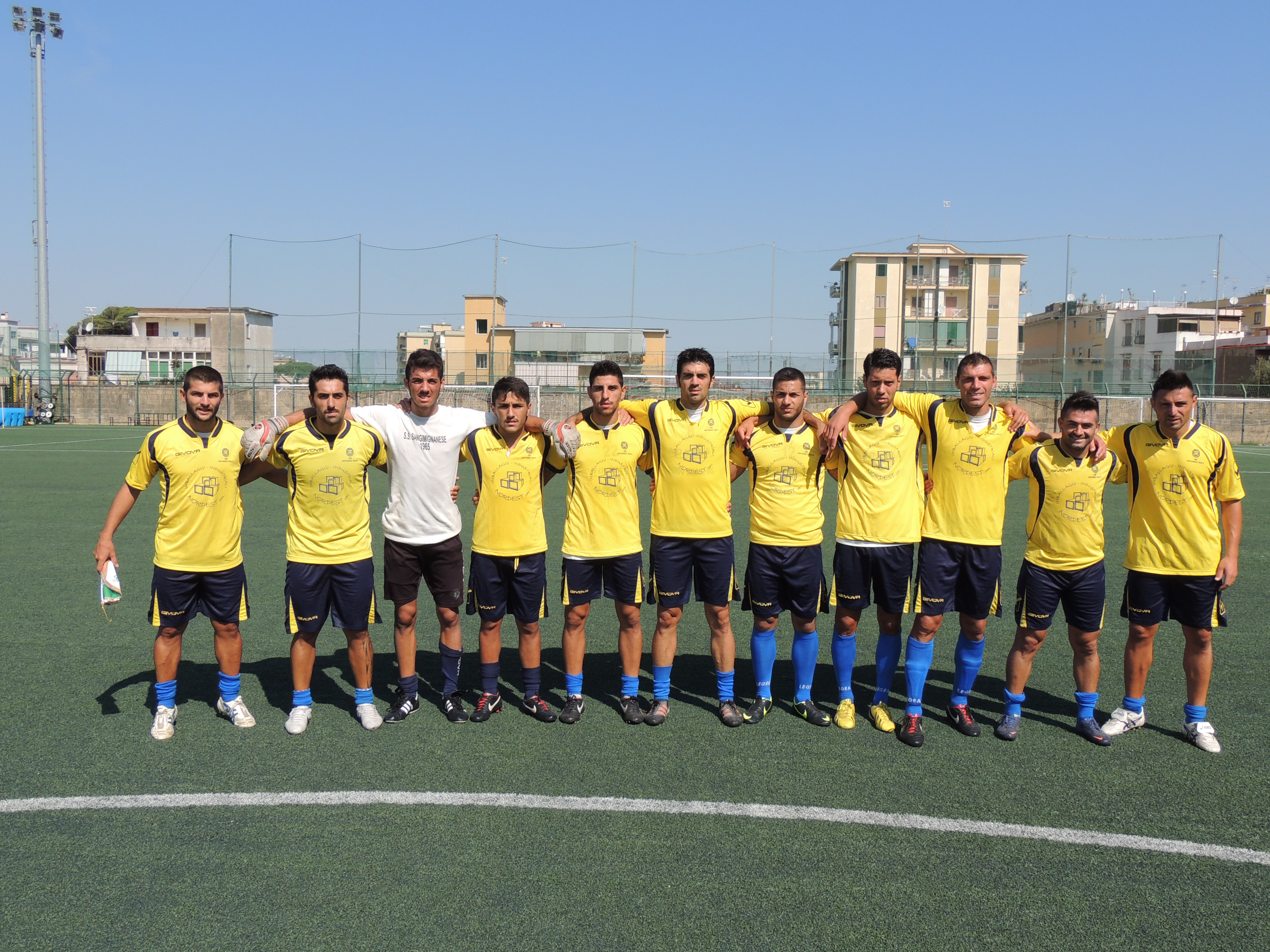 La formazione del San Marco Trotti