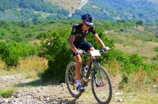 Ferritto durante una gara