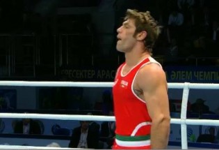 Clemente Russo, durante il match contro Tishenko