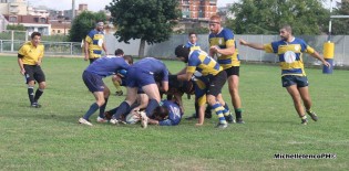Argenziano, Busico e Delle Femine andati in meta contro il Cimitile (foto: Michelle Ienco)