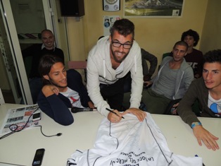 Il centrocampista Conte