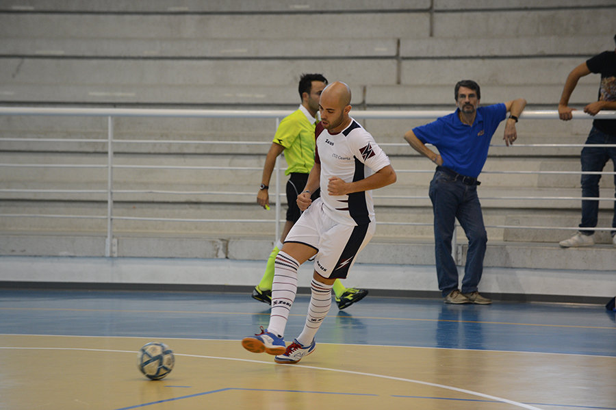 Della Corte in azione (Foto Giuseppe Melone)