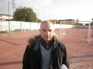 L'allenatore dello Sparta San Tammaro Giovanni Piccirillo