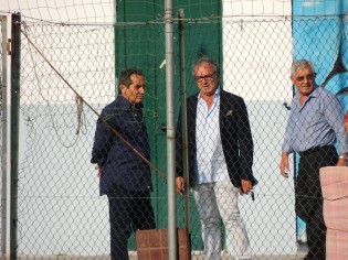 Il presidente Nuzzo con Di Pasquale