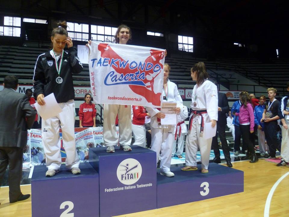 Oriana Izzo campionessa italiana, Caserta esulta