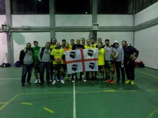 L'Atletico Pkh ricorda le vittime sarde