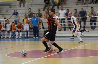 Aiezza in gol contro la Caivanese (Foto Giuseppe Melone)