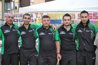 Da sinistra a destra: Serpe, Mastroberti, Sanvitale G., San Vitale P., Mansueto