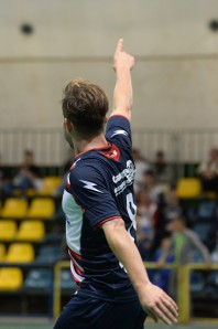 De Crescenzo esulta, doppietta per lui (Foto di Giuseppe Melone)