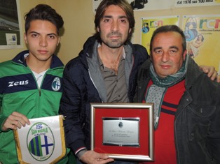 Mister Letizia fa cento, i complimenti del presidente Maiello: “Ha le qualità per portarci il più in alto possibile”