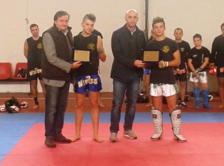 Un momento della premiazione