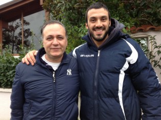 Scialò con il presidente Di Meo