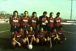 Una formazione della Casertana '88-'89