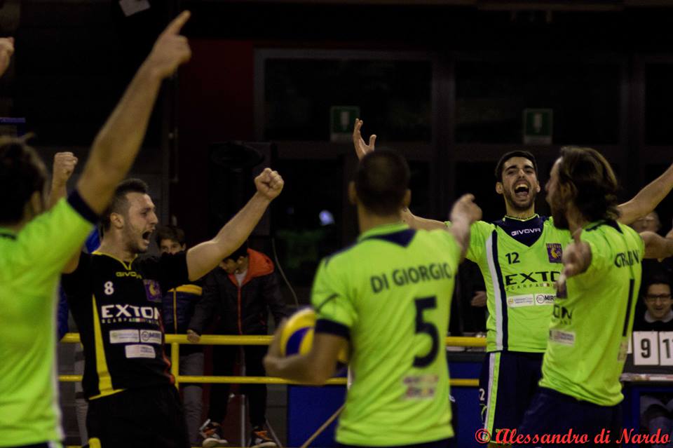 La Exton Volleyball è uno spettacolo, 3-0 anche al Caseificio Di Nucci