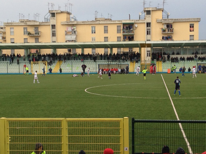 La Casertana non brilla e deve accontentarsi del pari a Mugnano