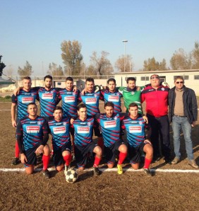 La formazione dell'Albanova che ha battuto il Cancello Arnone