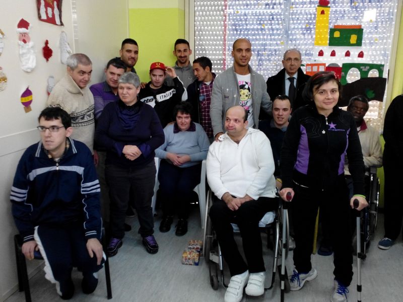 La Casertana stamane alla Rsa