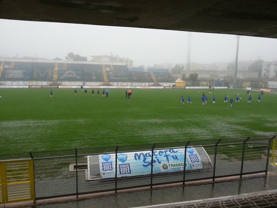 Matera e Marcianise nella fase di riscaldamento