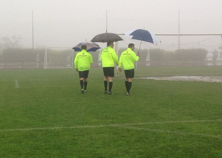 Melfi-Casertana, il problema è la nebbia