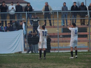 Il San Marco Trotti festeggia con i tifosi