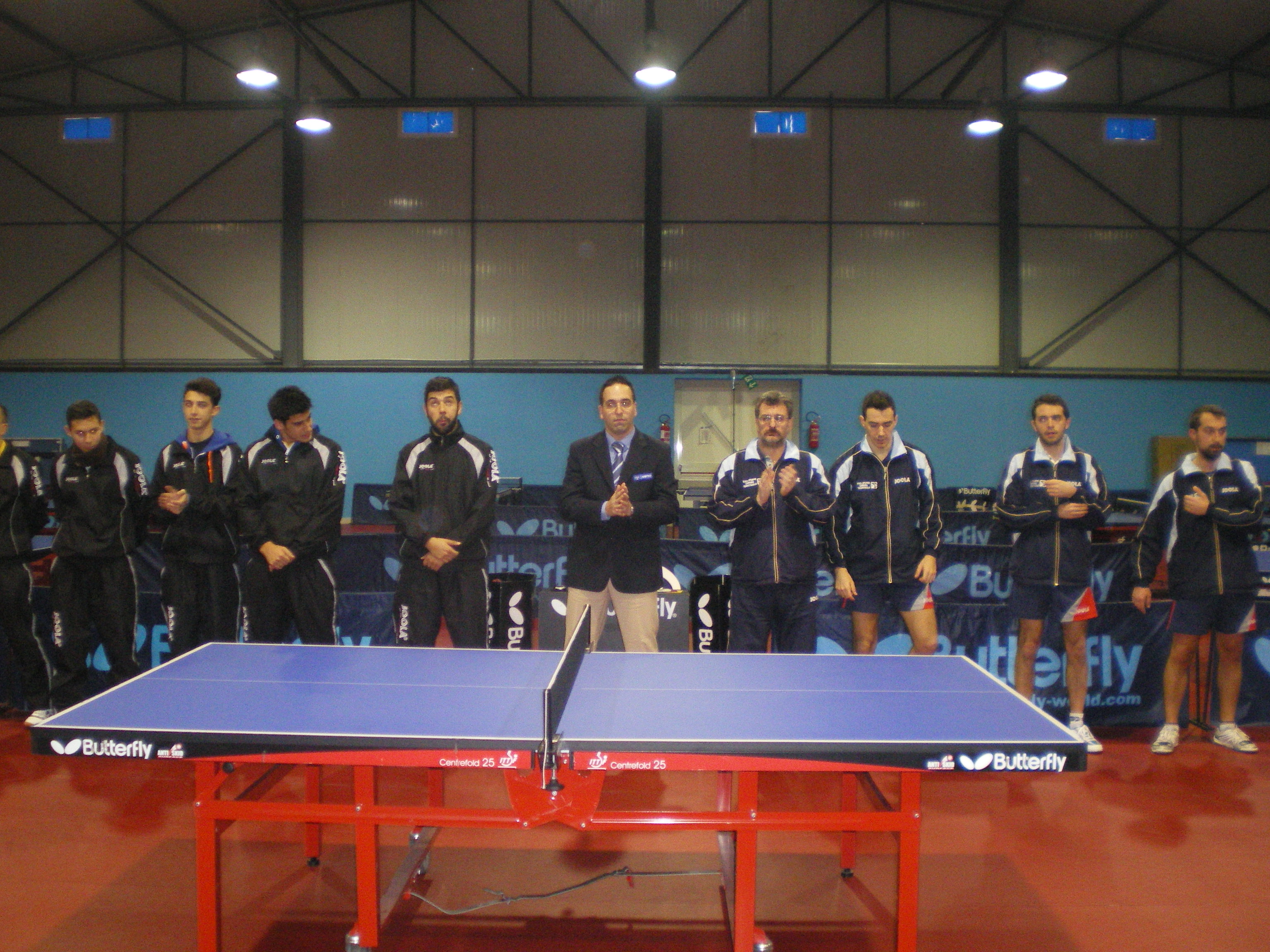 In C-2, colpaccio esterno del TT San Nicola CE sul TT Gall. Auchan Mugnano