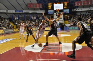 Un'azione di Reyer Venezia-Juvecaserta (Foto reyer.it)