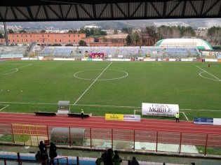 Lo stadio Pinto di Caserta