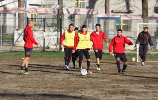 La Casertana in allenamento a Recale