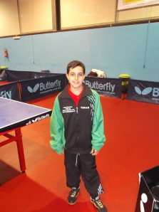 Riccardo Varone, campione regionale categoria "Giovanissimi"