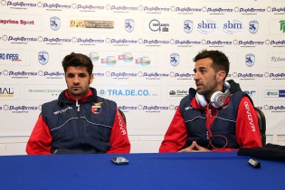 Mancino e Pezzella (Foto Giuseppe Melone)