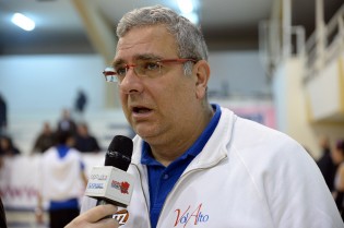 Massimo Monfreda coach della Volalto (Foto Giuseppe Melone)