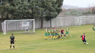 Il gol di Sekkoum (Foto Savio Salerno)