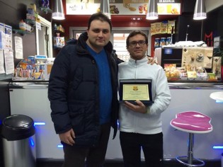 Emiliano Casale con Salvatore Drago