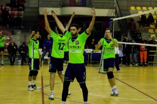 La Exton Volleyball festeggia contro Locorotondo